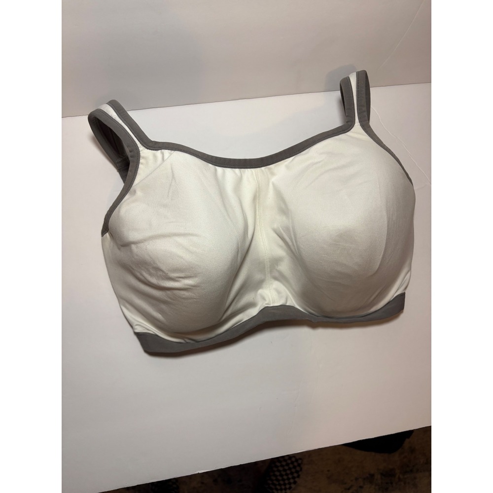 Natori 38H White Full‎ Coverage Support Sports Bra